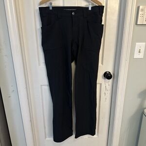 Duluth Flexpedition Utility Cargo Pants Men Relaxed Fit Stretch Black 36X36